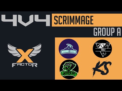 [xF4v4 Scrimmage Championship ] GROUP A | Killer Squad | Oxysome Legends | Wolf | Viper