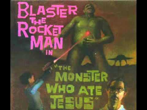 blaster the rocket man -  human fly trap our hero escapes..