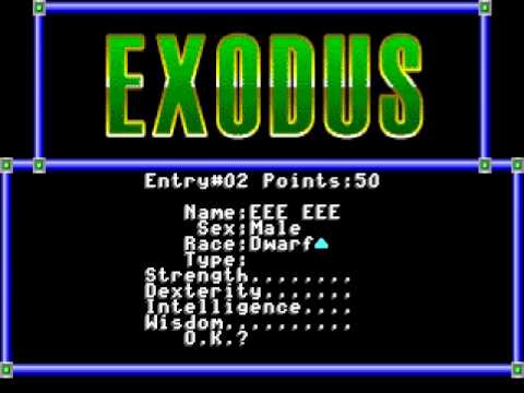 Ultima III : Exodus Amiga