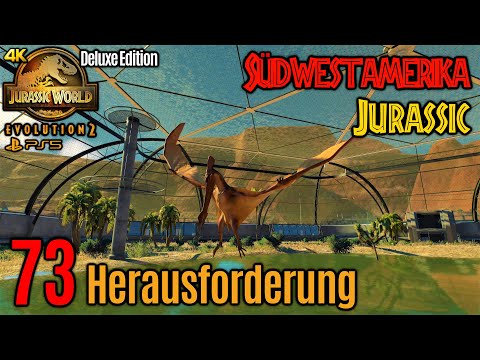 Jurassic World Evolution 2: Herausforderung #73 • Südwestamerika [Jurassic] • Aviarium in der Wüste