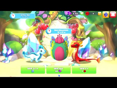 Hatched Borealis Dragon-Dragon Mania Legends | Breed my 3rd Sprite Dragon | DML