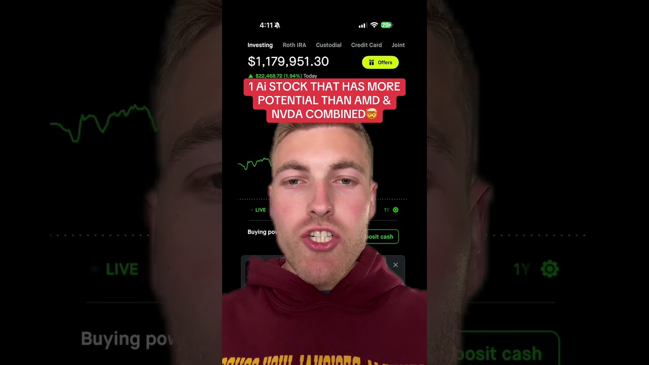 1 Ai stock that has more potential than AMD & NVDA combined 🤯