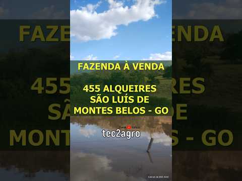 🌱 FAZENDA À VENDA EM GOIÁS 455 ALQUEIRES #fazenda #tec2agro #agro