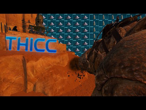 Online Raiding a Pillar Base for INSANE loot on MTS - ARK Survival Evolved