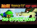 Smash Remix Classic Mode Remix 1P Gameplay With BETA Slippy VERY HARD No Stock Loss