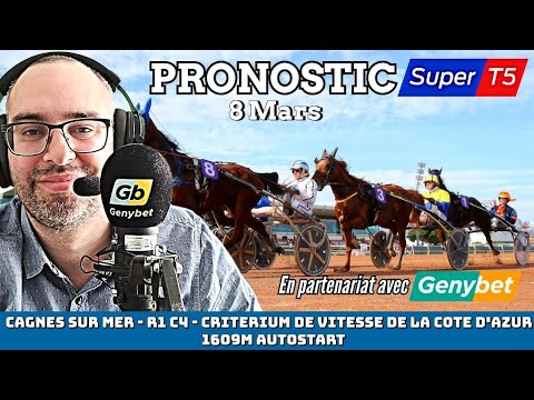 🔴 Quinté / Super Top5 Prediction Sunday, March 8, 2026. Cagnes-sur-Mer 🔴 Speed ​​Criterium