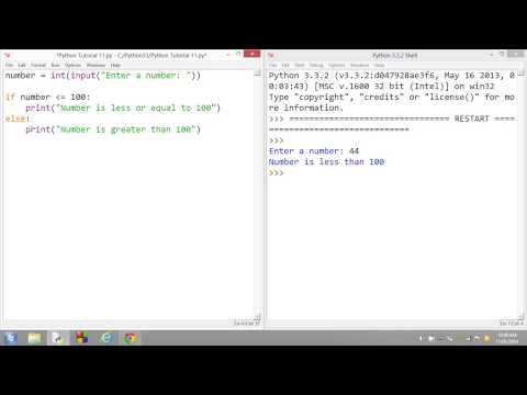 Python Tutorial 11 Elif Statements
