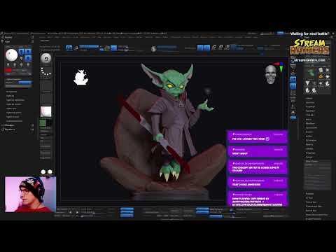 Making Toy Sculptures - Darth Grogu (Zbrush 2021.5)