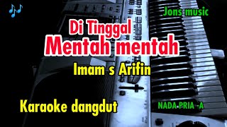 Download lagu KARAOKE DANGDUT - DI TINGGAL MENTAH MENTAH - IMAM S ARIFIN - NADA PRIA mp3