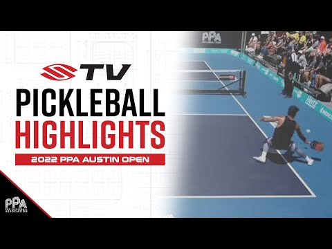 Tyson McGuffin's Unmatched Court Coverage - 2022 PPA Austin Open Men's Singles