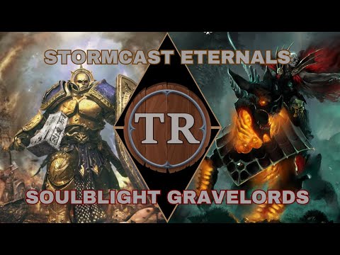 STORMCAST ETERNALS vs SOULBLIGHT GRAVELORDS // Age of Sigmar 4th Edition 2,000 Point Battle Report