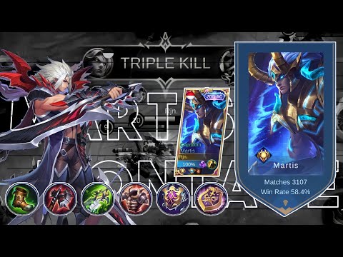 ASHURA KING BRUTAL! BEST KILL MONTAGE TOP GLOBAL MARTIS 3000 MATCH INDONESIA - Mobile Legends