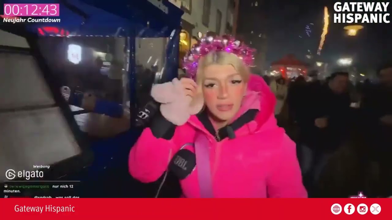 Twitch streamer trying to prove that migrant crowds on New Year's Eve in Cologne were safe for women (VIDEO)