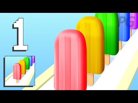 Popsicle Stack - Gameplay Walkthrough [Android, iOS Game]