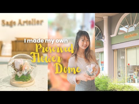 🌼🌸 DIY Vlog | learn how to make a flower dome