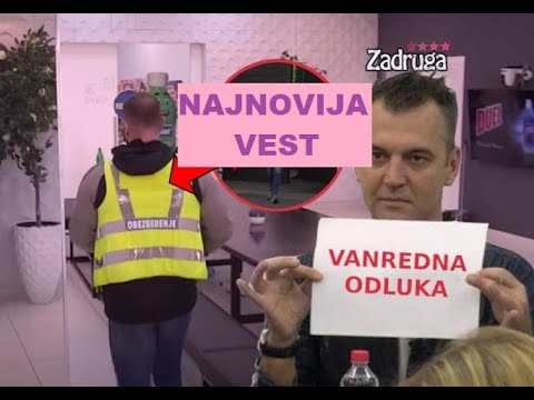 VANREDNI UPAD PRODUKCIJE - Obezbeđenje UŠLO u Belu kuću po direktnom naređenju #zadruga #zadrugainfo