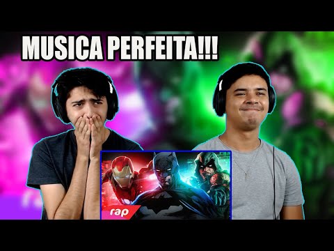 REACT Rap do Homem de Ferro, Batman e Arqueiro Verde - SEM PODERES | NERD HITS - 7 MINUTOZ