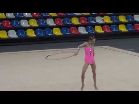 Jelizaveta Gamalejeva Latvian Championships 2013 D-Pils, Hoop