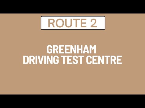 Greenham Driving Test Route 2