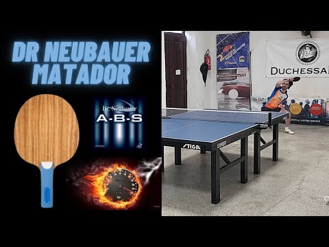Dr Neubauer MATADOR Blade - Fast Green Sponge - Frictionless Antispin Training
