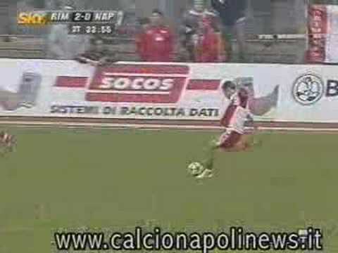 Rimini-Napoli 2-1 (16°giornata Serie C1/B 2004/05)