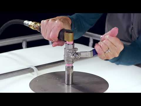 AaquaTools ToteBlaster Tote, IBC & Small Tank Or Container Cleaning Tool