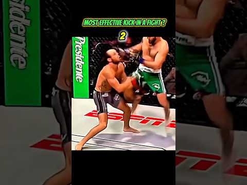Most effective kick in a fight?☠️ #shorts  #boxing #combatsport #mma #muaythai #knockout #kickboxing