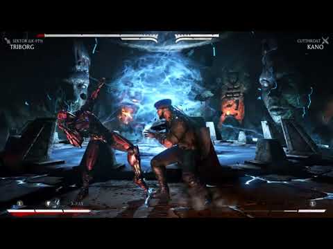 Mortal Kombat XL match 6 Triborg Sektor (LK 9T9) VS KANO (Revolution) -cutthroat
