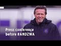 Press conference before #ANDZWA