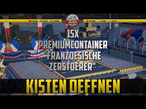 15x Premiumconti Französische Zerstörer - deutsch - World of Warships