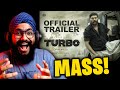 Turbo Trailer REACTION | Mammootty