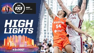 Latvia 🇱🇻 vs Netherlands 🇳🇱 | Game Highlights Men | FIBA #3x3UOQT 2024