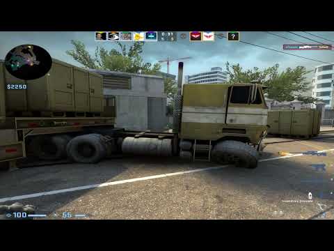 CSGO POV NAVI s1mple (20/7) vs Heroic (overpass) @ ESL Pro League Season 16