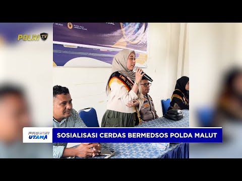 POLDA MALUT GELAR SOSIALISASI BIJAK &amp; CERDAS BERMEDIA SOSIAL DI UNIVERSITAS BUMI HIJRAH MALUKU UTARA