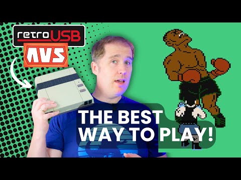 The BEST Way to Play NES Games! RetroUSB AVS!