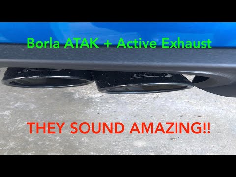 2019 Mustang GT Borla ATAK Active Exhaust Install & Sound Clips
