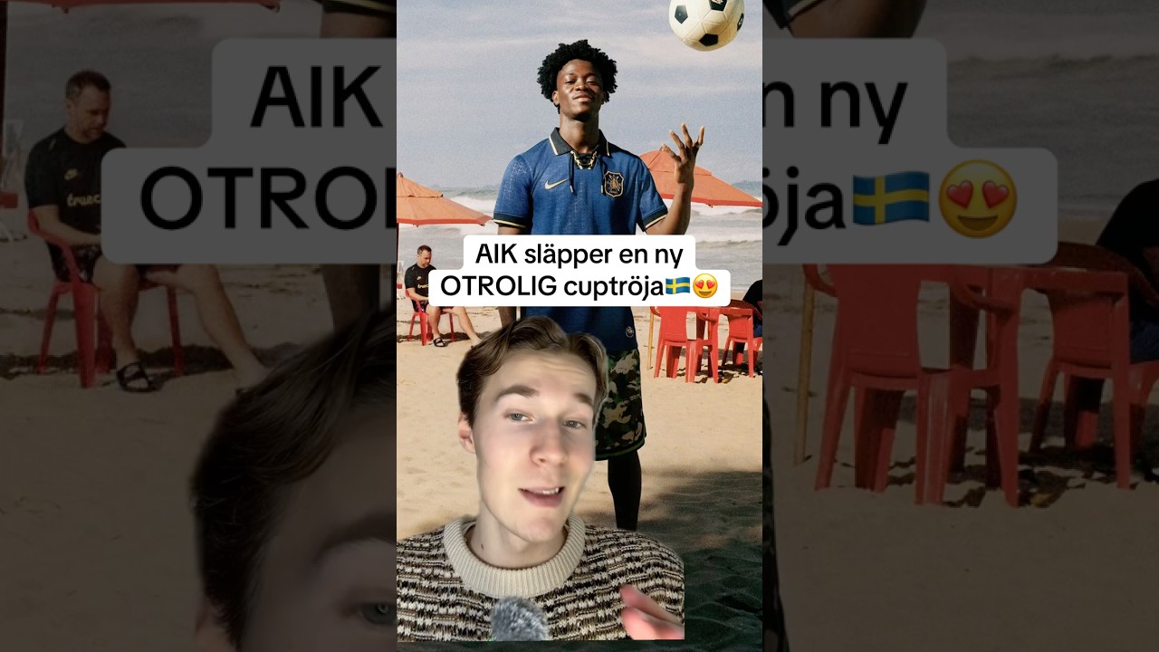 AIK släpper en ny OTROLIG cuptröja🇸🇪😍