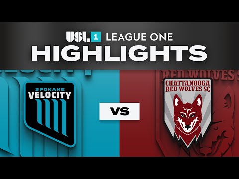9.21.2025 | Spokane Velocity FC vs. Chattanooga Red Wolves SC - Game Highlights