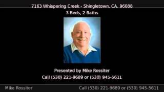 preview picture of video '7163 Whispering Creek Shingletown CA 96088'
