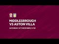 Middlesbrough 0-3 Aston Villa | Extended highlights