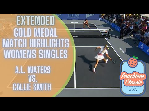 Anna Leigh Waters vs. Callie Smith - Extended Gold Medal Match Highlights - PPA Peachtree Classic