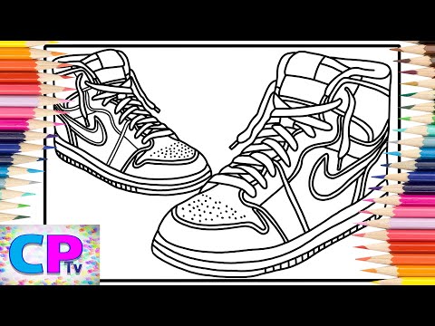 Nike Air Jordan Coloring Pages/Nike Shoes Coloring/3rd Prototype - I Know [NCS Release]