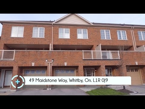 49 Maidstone Way, Whitby, On. L1R 0J9 / HD / Virtual Tour