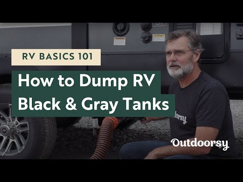 RV Basics 101: How to Dump RV Black and Gray Tanks