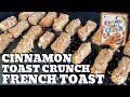 Cinnamon Toast Crunch French Toast Sticks On The Griddle