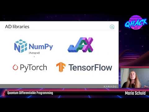 QHack 2021: Maria Schuld—Quantum Differentiable Programming
