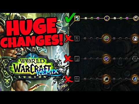 HUGE Changes in Legion Remix This Week - Unannounced Legion Remix Artifact Tuning!