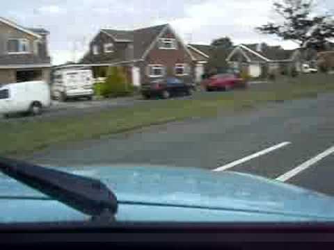 Me and the fat chick go for a trundle.