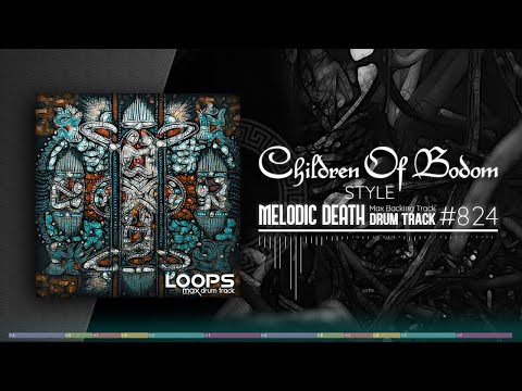 Melodic Death Metal Drum Track / Children Of Bodom Style / 190 bpm