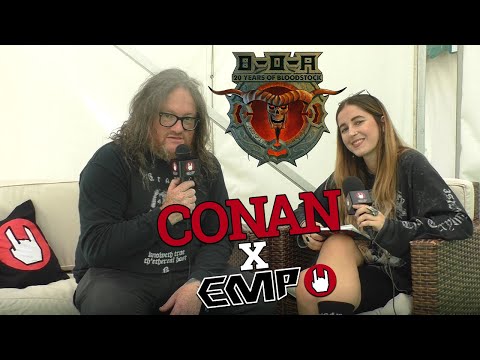 Conan - Interview with Jon Davis @ Bloodstock Open Air 2021